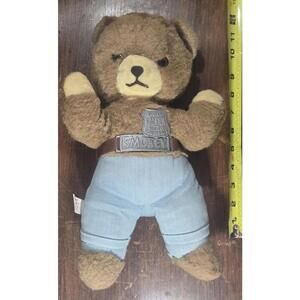 Vintage Smokey Bear 1960's Plush Toy Teddy Bear The Ideal Corp